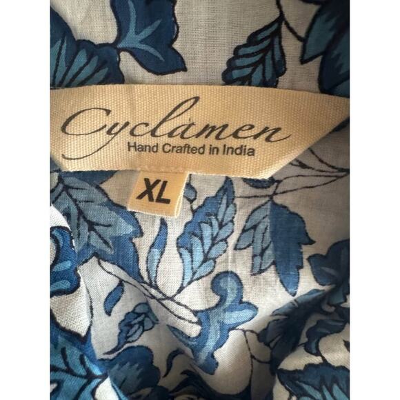 Cyclamen Women’s XL Blue Marigold Midi Dress - Picture 7 of 7